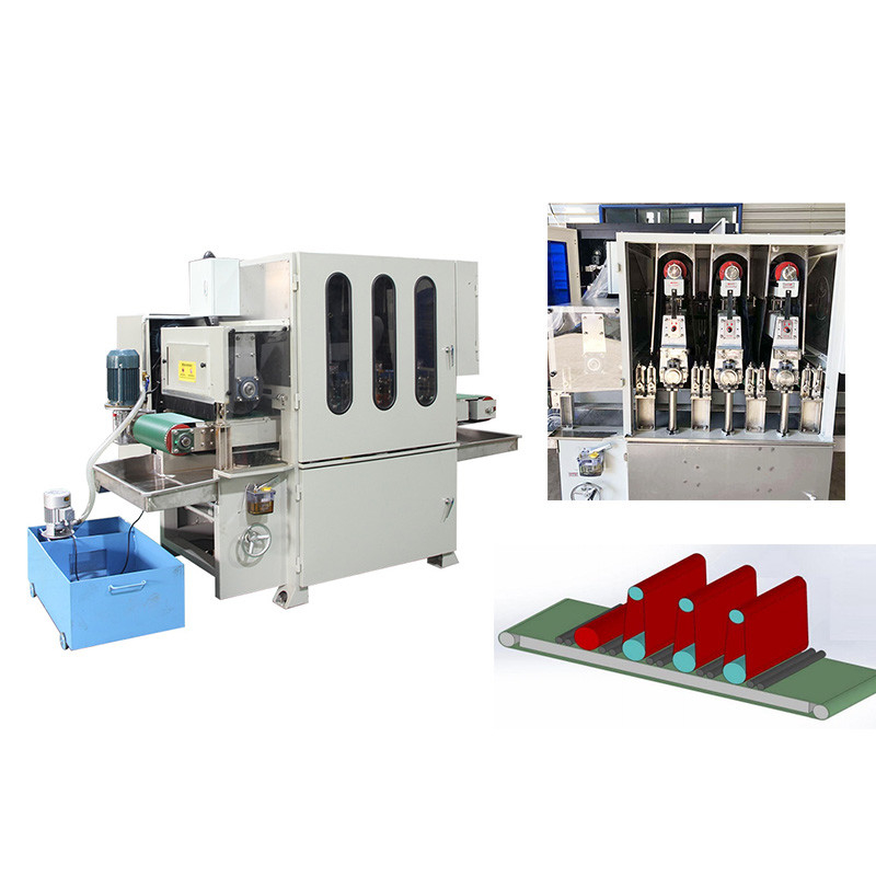 Moc obrotowa silnika 5,5 kW Maszyna do piaskowania metalu 150 mm 400 mm Maksymalna szerokość robocza