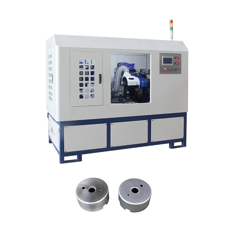 Metalowe Cylindryczne Automatyczne Metalowe Cztery Stacje Dysk Cnc Lustro Cnc Narzędzie Szlifowanie Elektro Polerowanie Maszyna do stali nierdzewnej