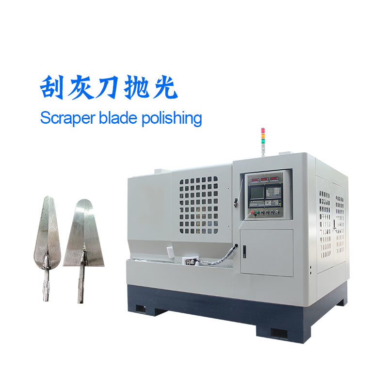 Specjalna maszyna do polerowania CNC obracająca się maszyna do polerowania powierzchni metalu Aluminium Ss Deburring Grinding Machine For Trowel